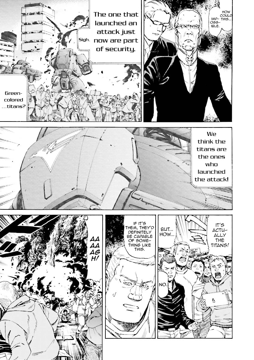 Kidou Senshi Gundam Katana Chapter 32 page 10 - Chapter 32: Fall of Side 7