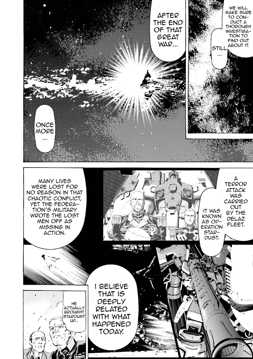 Kidou Senshi Gundam Katana Chapter 32 page 15 - Chapter 32: Fall of Side 7