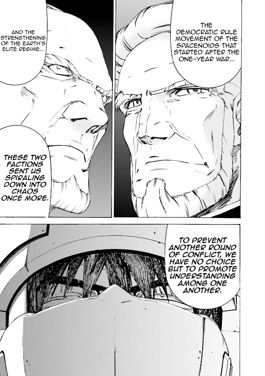 Kidou Senshi Gundam Katana Chapter 32 page 16 - Chapter 32: Fall of Side 7