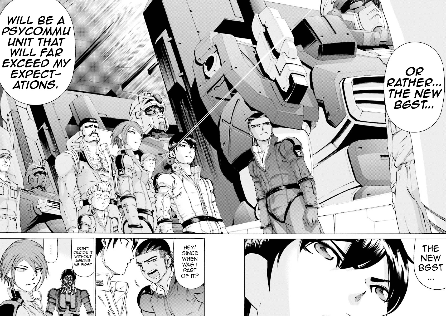 Kidou Senshi Gundam Katana Chapter 32 page 22 - Chapter 32: Fall of Side 7