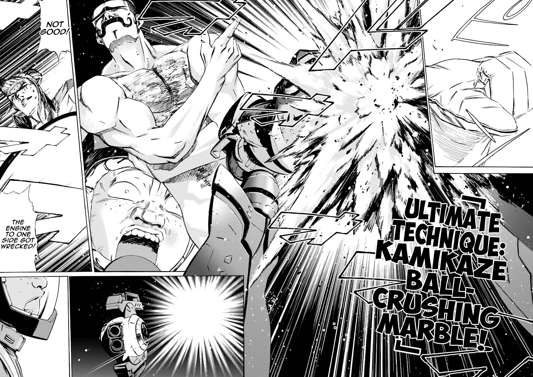 Kidou Senshi Gundam Katana Chapter 35 page 17 - Chapter 35: Destination: Sub Colony