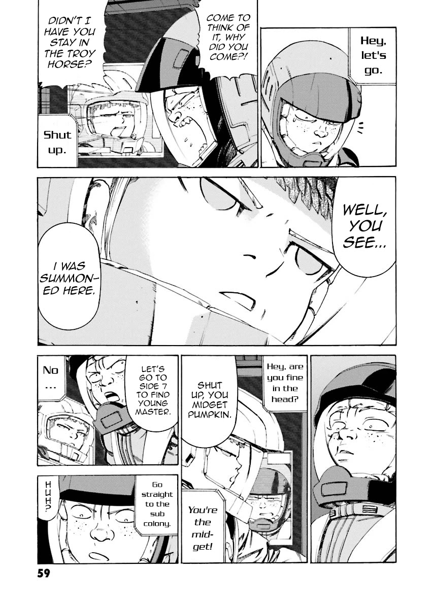 Kidou Senshi Gundam Katana Chapter 35 page 23 - Chapter 35: Destination: Sub Colony
