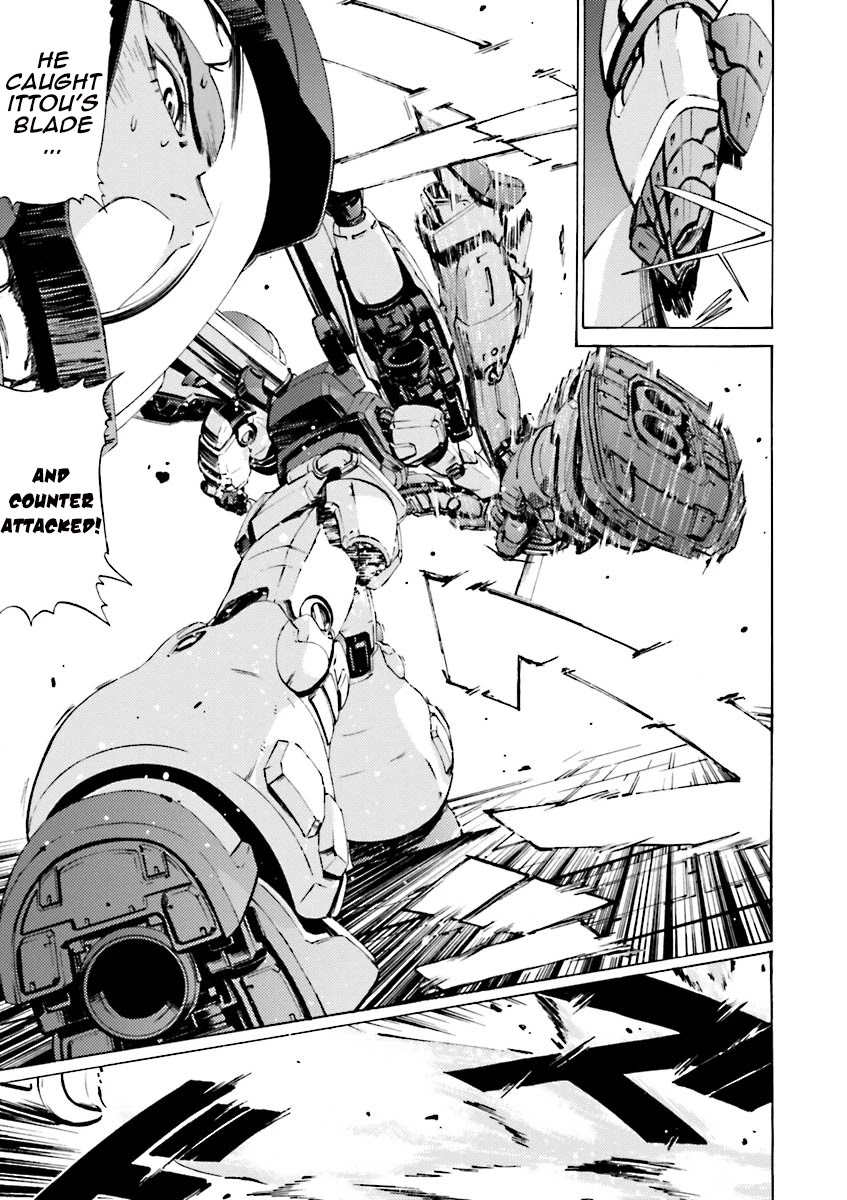 Kidou Senshi Gundam Katana Chapter 36 page 13 - Chapter 36: Graveyard of Benevolence