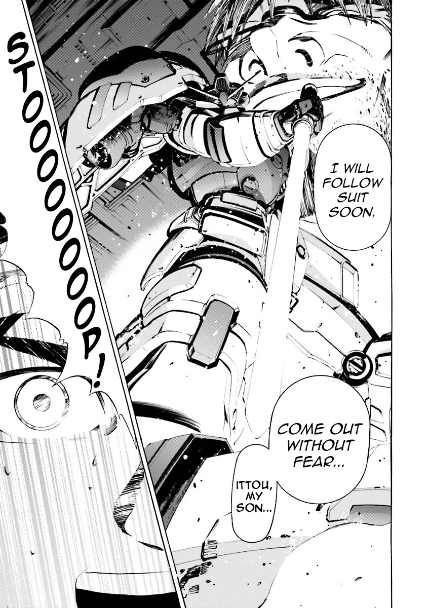 Kidou Senshi Gundam Katana Chapter 36 page 19 - Chapter 36: Graveyard of Benevolence
