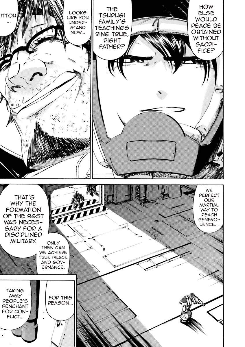 Kidou Senshi Gundam Katana Chapter 36 page 9 - Chapter 36: Graveyard of Benevolence
