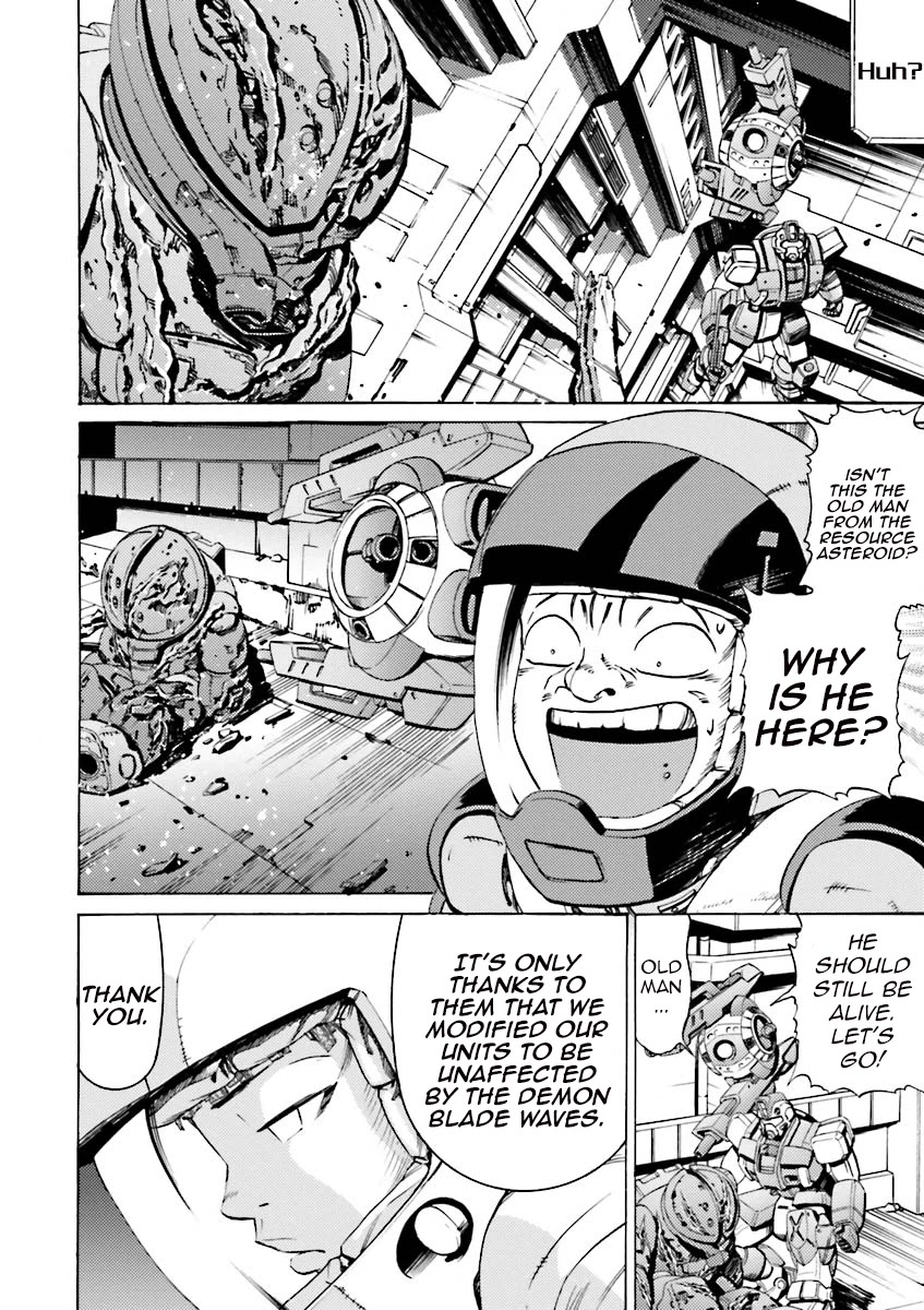 Kidou Senshi Gundam Katana Chapter 38 page 12 - Chapter 38: Space and Time
