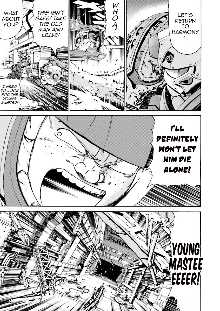 Kidou Senshi Gundam Katana Chapter 38 page 13 - Chapter 38: Space and Time