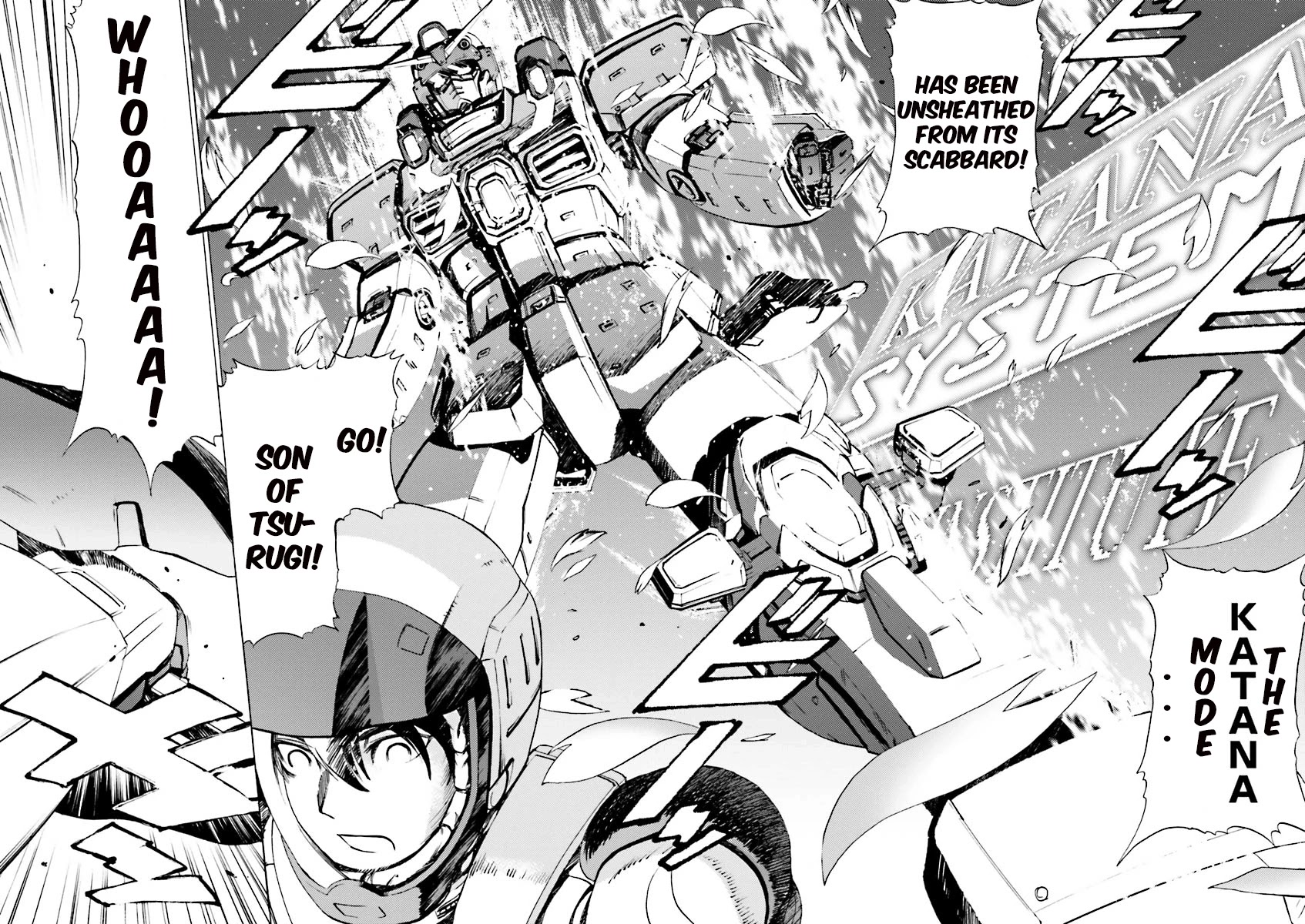 Kidou Senshi Gundam Katana Chapter 38 page 21 - Chapter 38: Space and Time