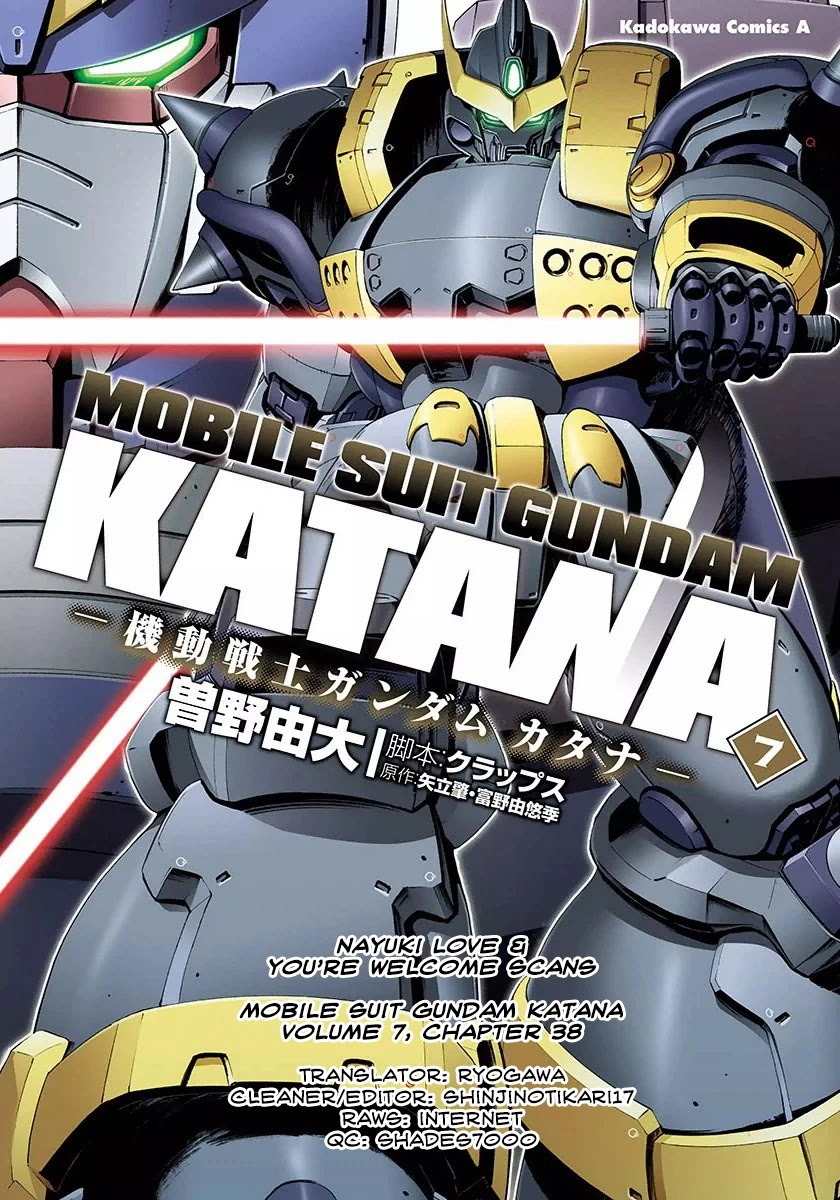 Kidou Senshi Gundam Katana Chapter 38 page 28 - Chapter 38: Space and Time