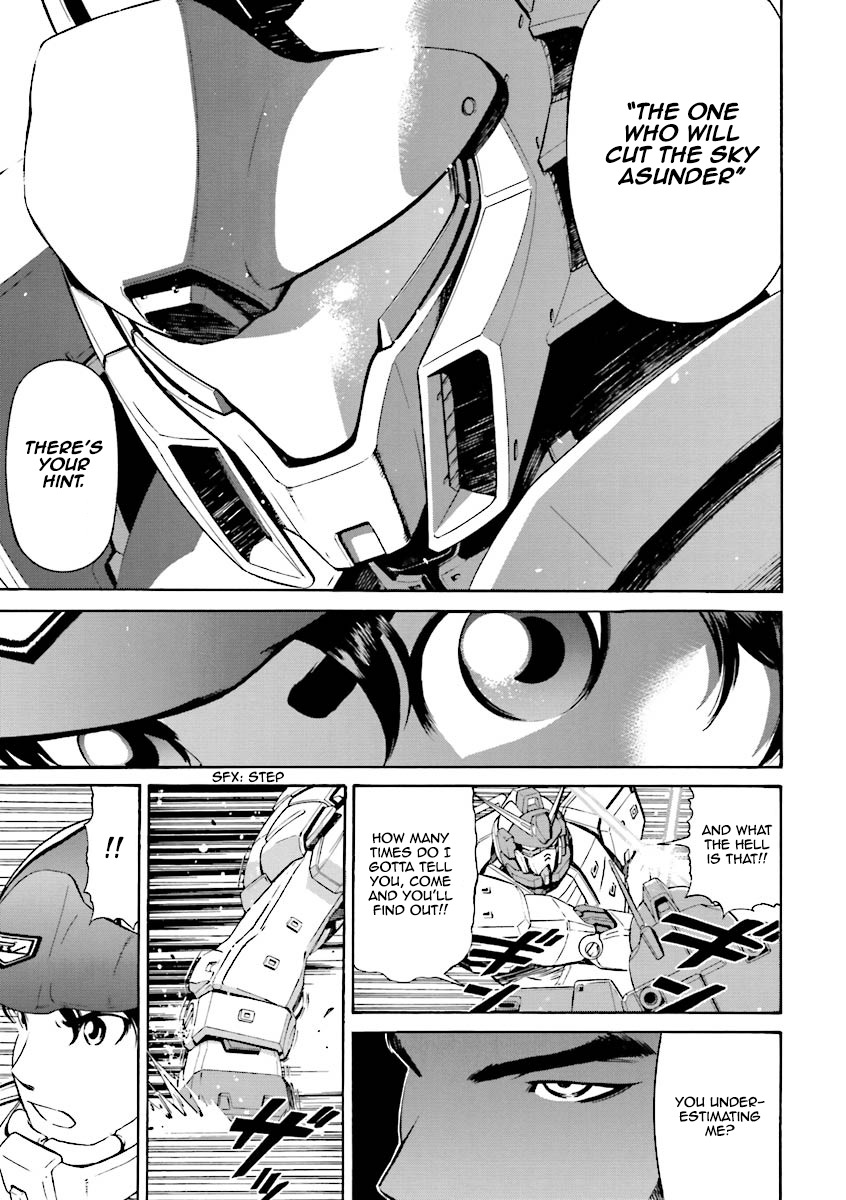 Kidou Senshi Gundam Katana Chapter 4 page 11 - Chapter 4: A New Enemy