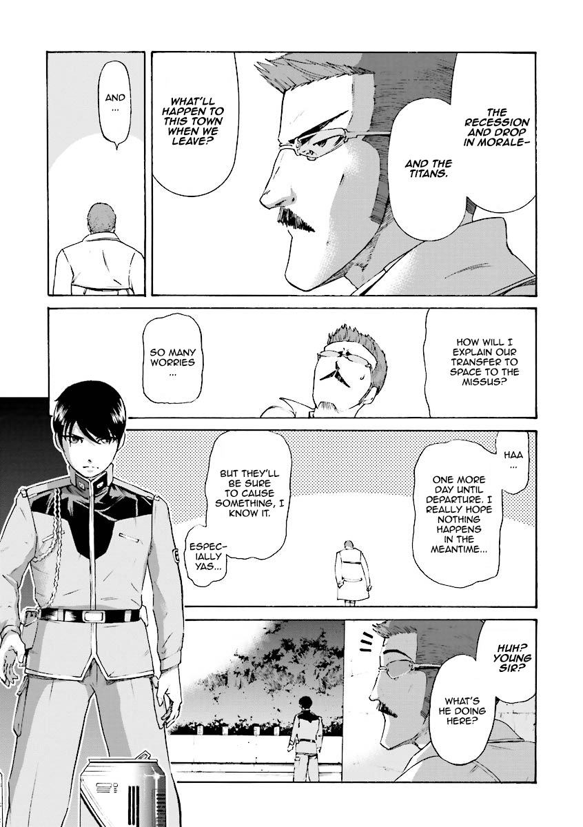 Kidou Senshi Gundam Katana Chapter 5 page 10 - Chapter 5: Always Restless Before Departure