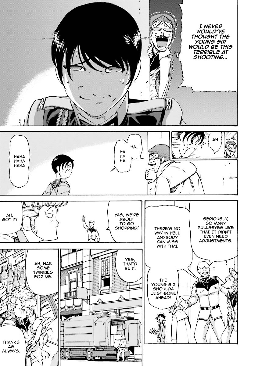 Kidou Senshi Gundam Katana Chapter 5 page 12 - Chapter 5: Always Restless Before Departure