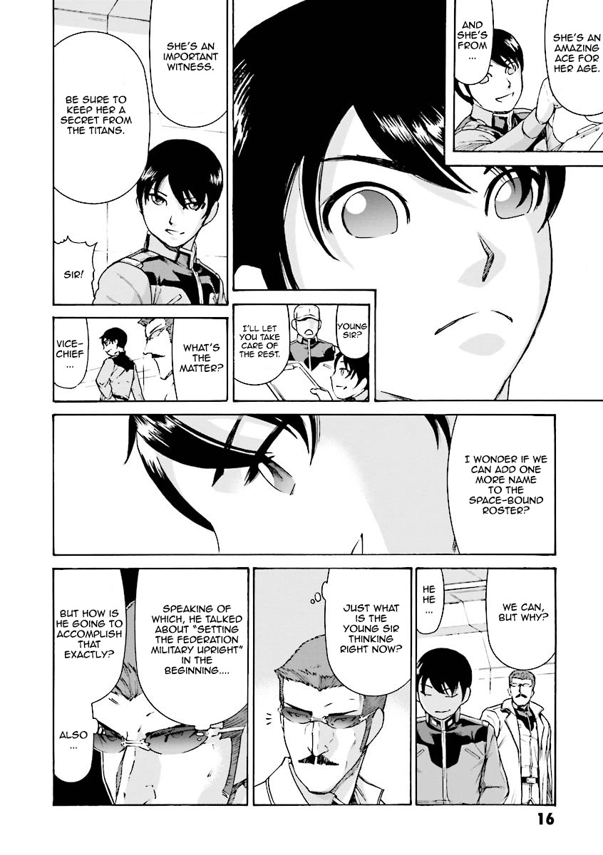 Kidou Senshi Gundam Katana Chapter 5 page 15 - Chapter 5: Always Restless Before Departure