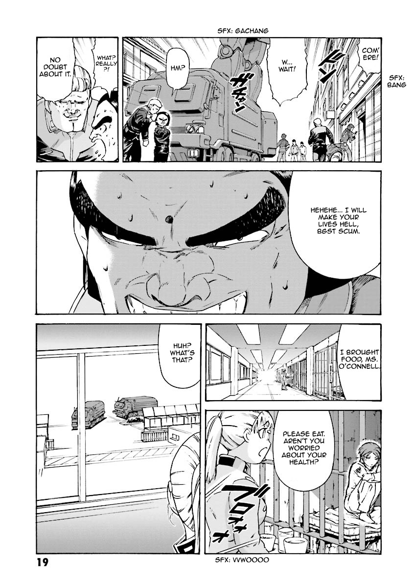 Kidou Senshi Gundam Katana Chapter 5 page 18 - Chapter 5: Always Restless Before Departure
