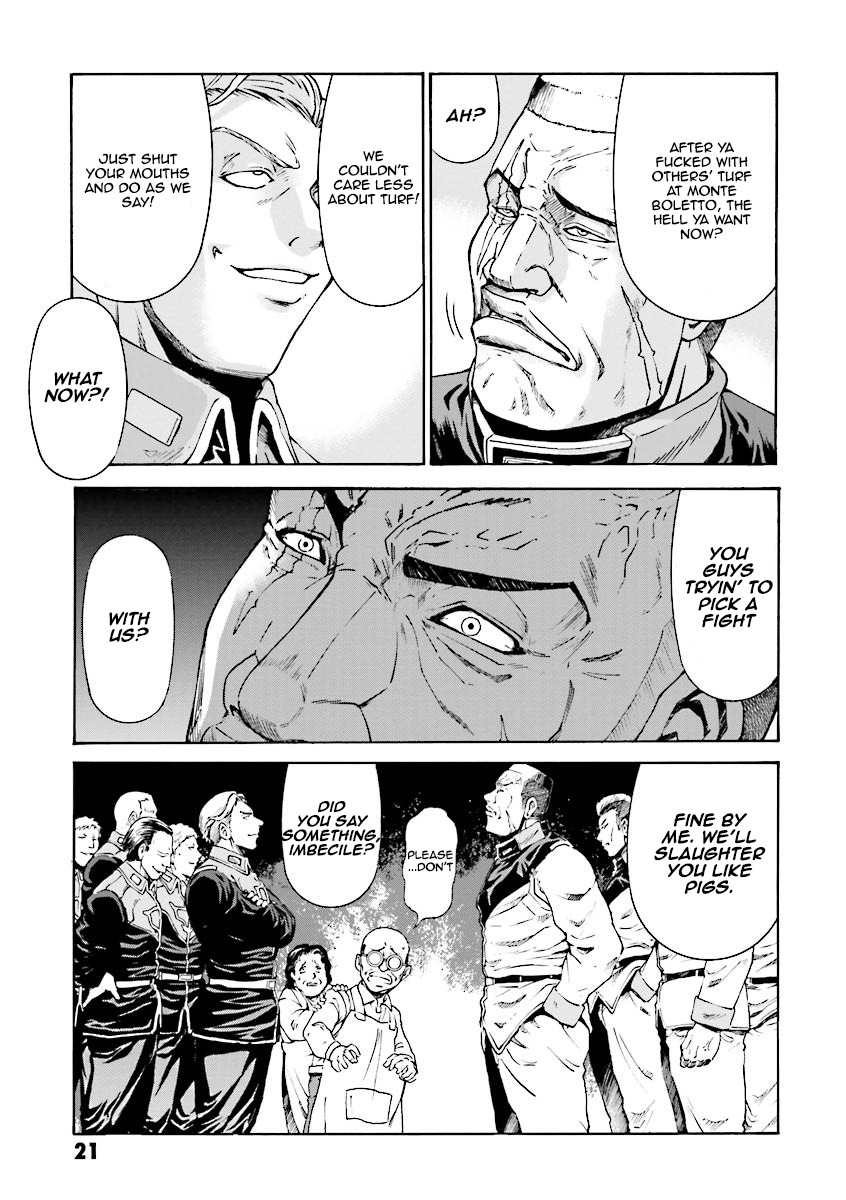Kidou Senshi Gundam Katana Chapter 5 page 20 - Chapter 5: Always Restless Before Departure