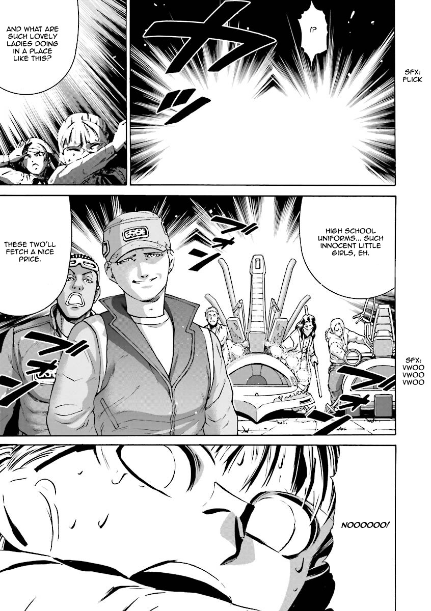 Kidou Senshi Gundam Katana Chapter 5 page 28 - Chapter 5: Always Restless Before Departure