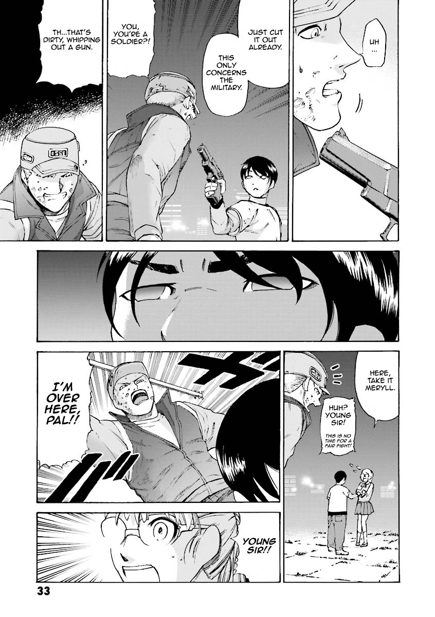 Kidou Senshi Gundam Katana Chapter 5 page 32 - Chapter 5: Always Restless Before Departure