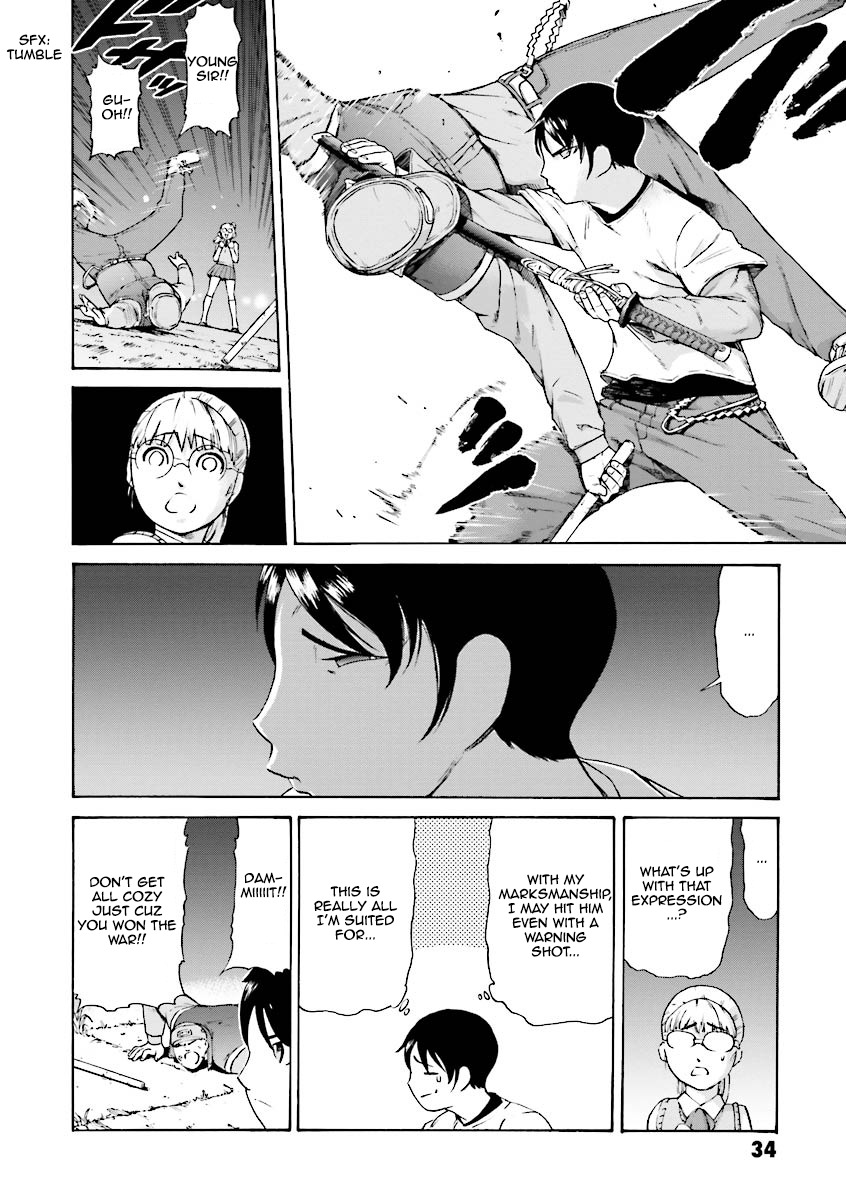 Kidou Senshi Gundam Katana Chapter 5 page 33 - Chapter 5: Always Restless Before Departure