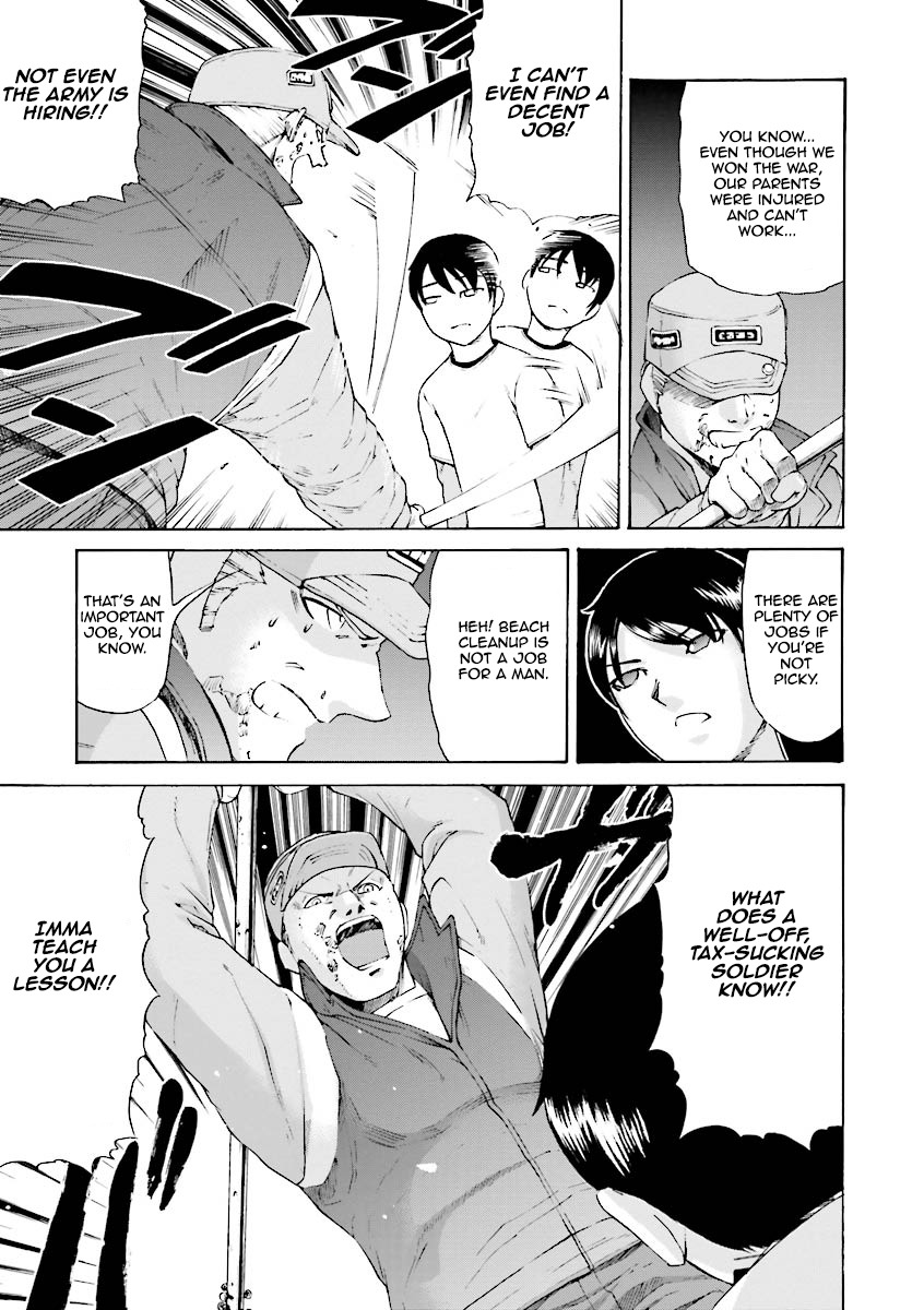 Kidou Senshi Gundam Katana Chapter 5 page 34 - Chapter 5: Always Restless Before Departure