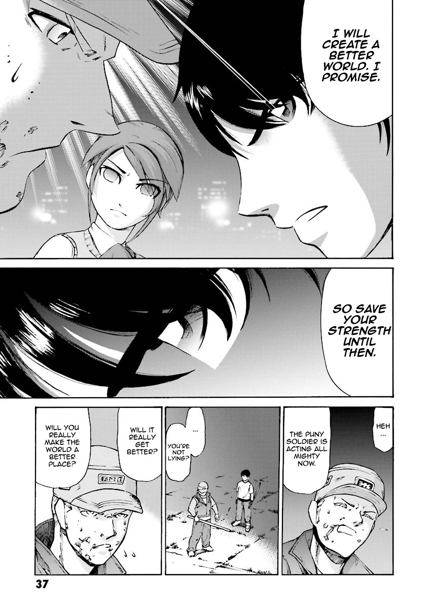 Kidou Senshi Gundam Katana Chapter 5 page 36 - Chapter 5: Always Restless Before Departure