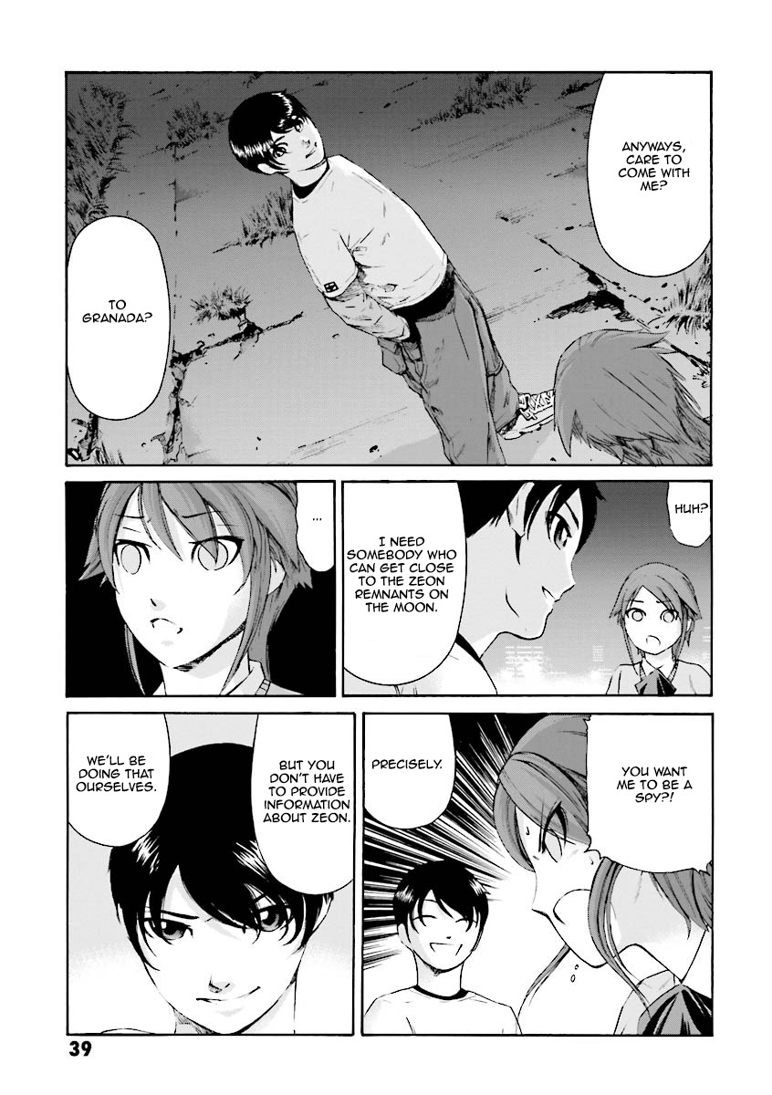 Kidou Senshi Gundam Katana Chapter 5 page 38 - Chapter 5: Always Restless Before Departure