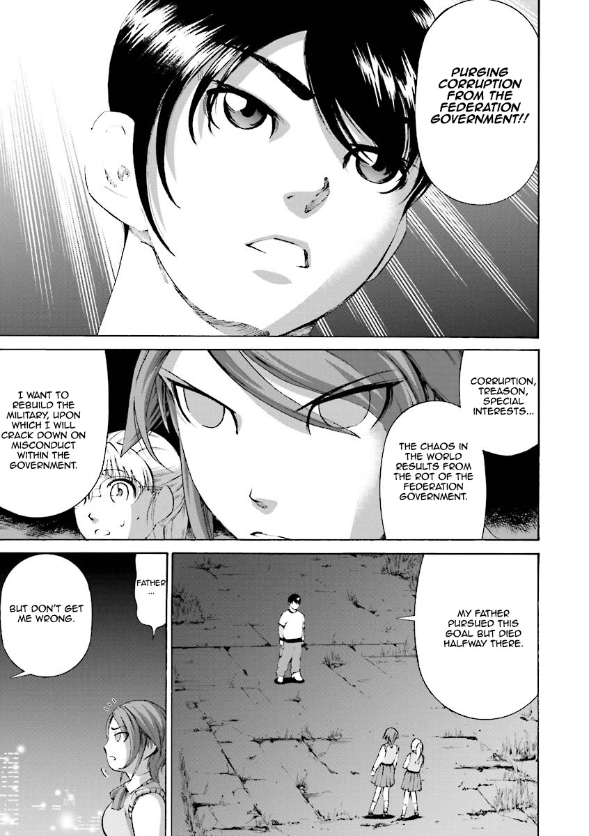 Kidou Senshi Gundam Katana Chapter 5 page 40 - Chapter 5: Always Restless Before Departure