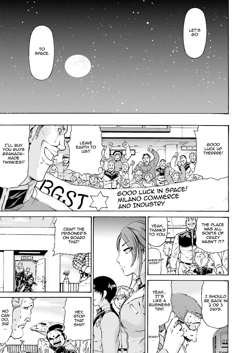 Kidou Senshi Gundam Katana Chapter 5 page 42 - Chapter 5: Always Restless Before Departure