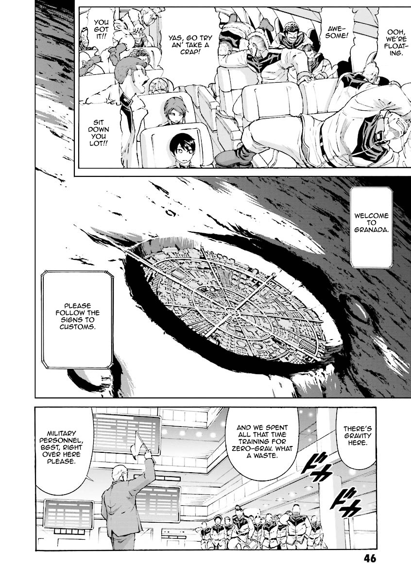 Kidou Senshi Gundam Katana Chapter 5 page 44 - Chapter 5: Always Restless Before Departure