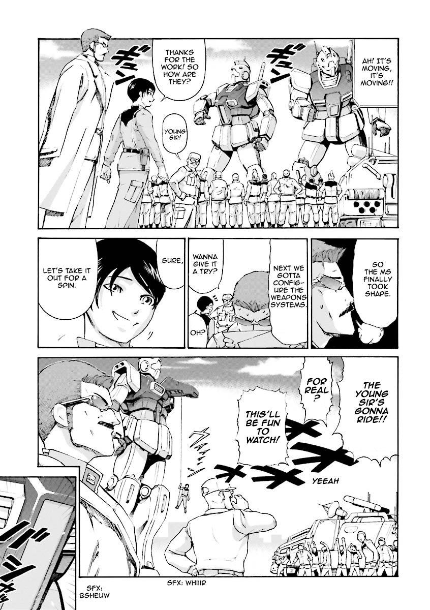 Kidou Senshi Gundam Katana Chapter 5 page 6 - Chapter 5: Always Restless Before Departure