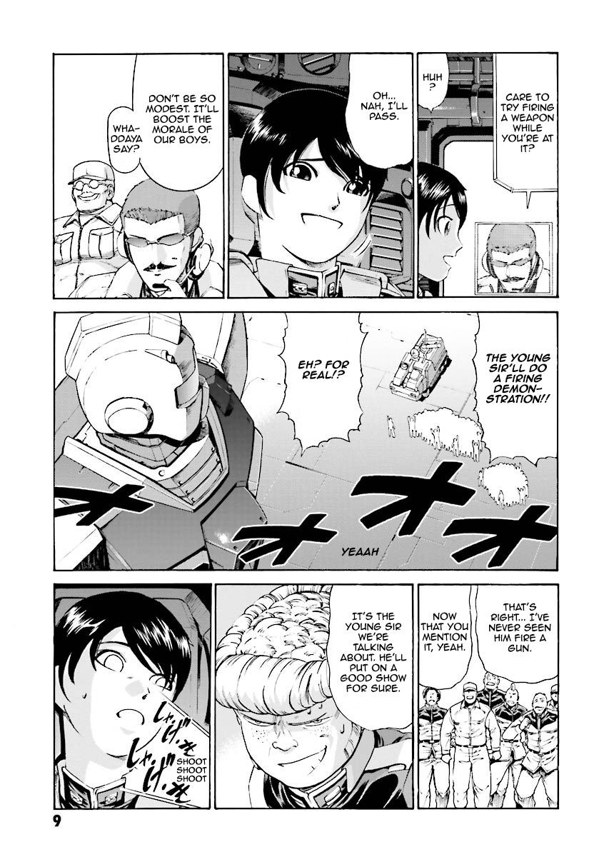 Kidou Senshi Gundam Katana Chapter 5 page 8 - Chapter 5: Always Restless Before Departure