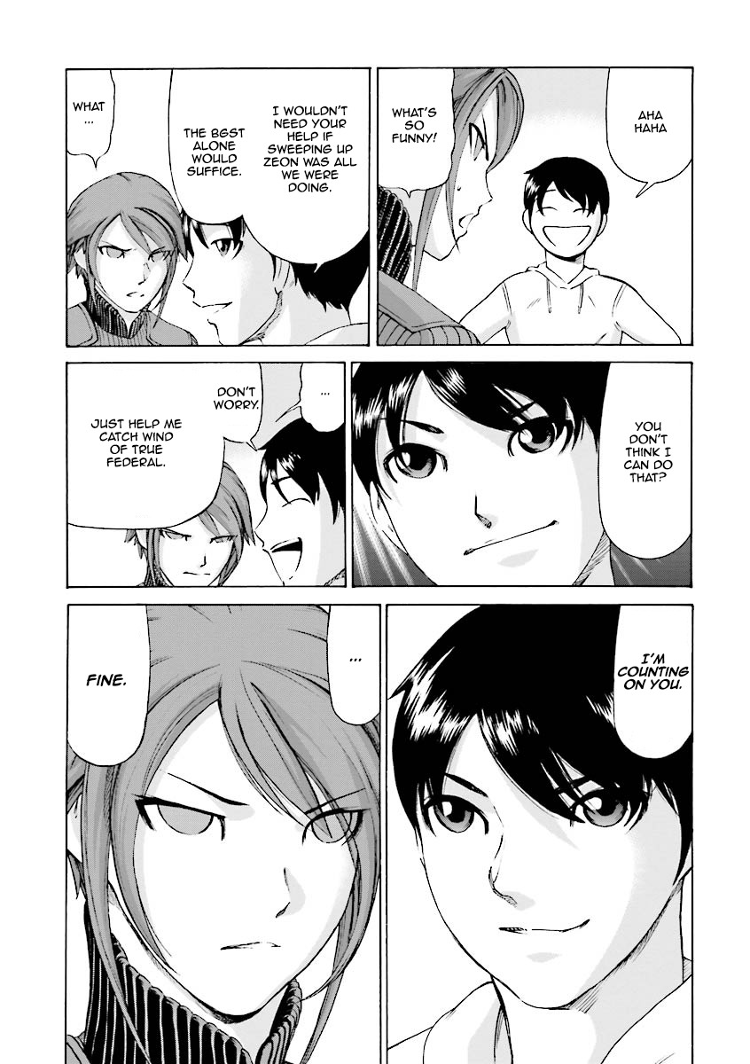Kidou Senshi Gundam Katana Chapter 6 page 17 - Chapter 6: Shadow of the Red Comet (Part 1)