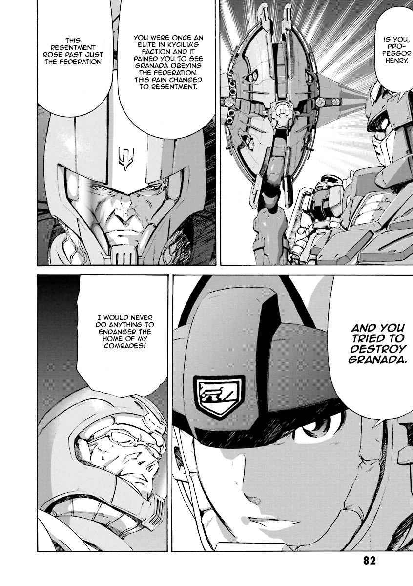 Kidou Senshi Gundam Katana Chapter 6 page 34 - Chapter 6: Shadow of the Red Comet (Part 1)