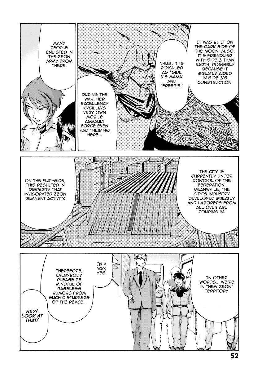 Kidou Senshi Gundam Katana Chapter 6 page 4 - Chapter 6: Shadow of the Red Comet (Part 1)