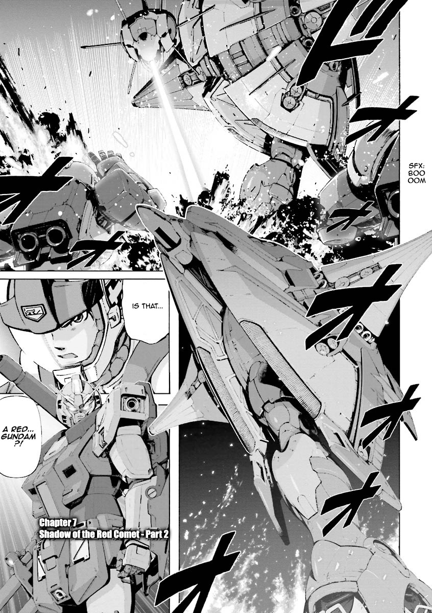 Kidou Senshi Gundam Katana Chapter 7 page 1 - Chapter 7: Shadow of the Red Comet (Part 2)