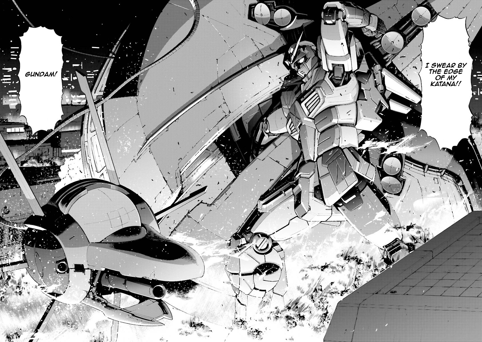 Kidou Senshi Gundam Katana Chapter 7 page 28 - Chapter 7: Shadow of the Red Comet (Part 2)