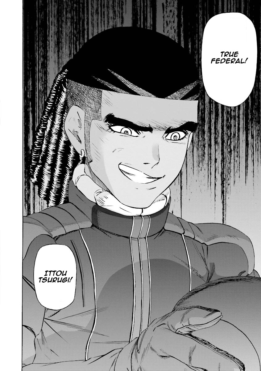 Kidou Senshi Gundam Katana Chapter 7 page 37 - Chapter 7: Shadow of the Red Comet (Part 2)