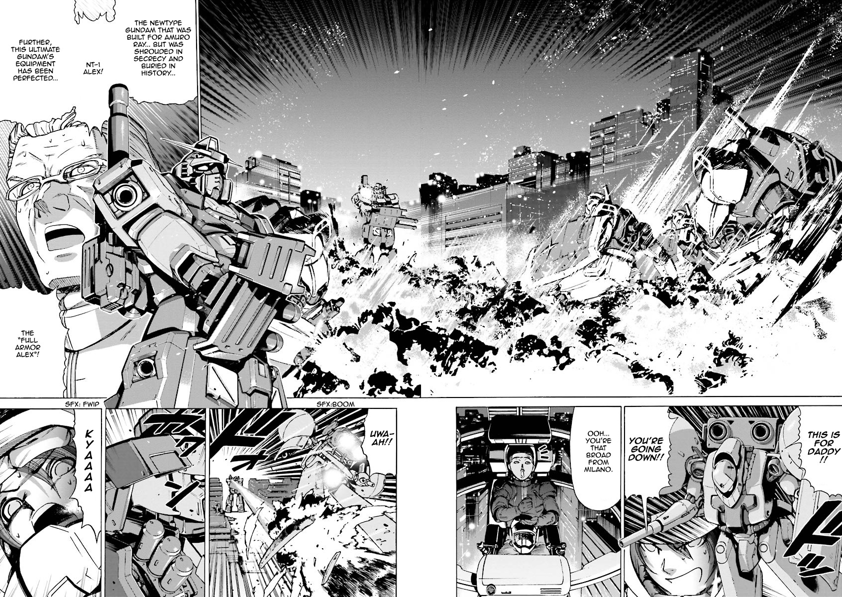 Kidou Senshi Gundam Katana Chapter 8 page 4 - Chapter 8: Shadow of the Red Comet (Part 3)