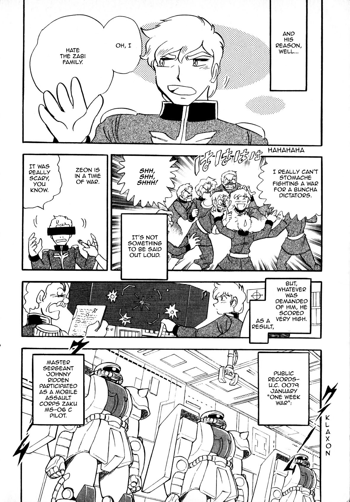 Kidou Senshi Gundam MSV Chronicles: Johnny Ridden Chapter 0 page 10 - Chapter 0