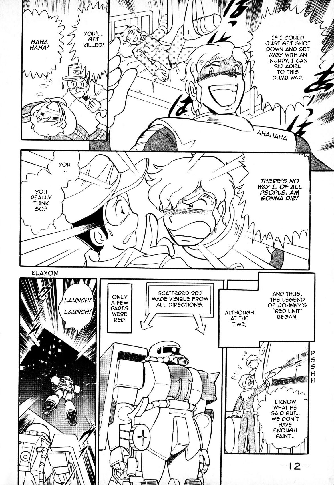 Kidou Senshi Gundam MSV Chronicles: Johnny Ridden Chapter 0 page 12 - Chapter 0