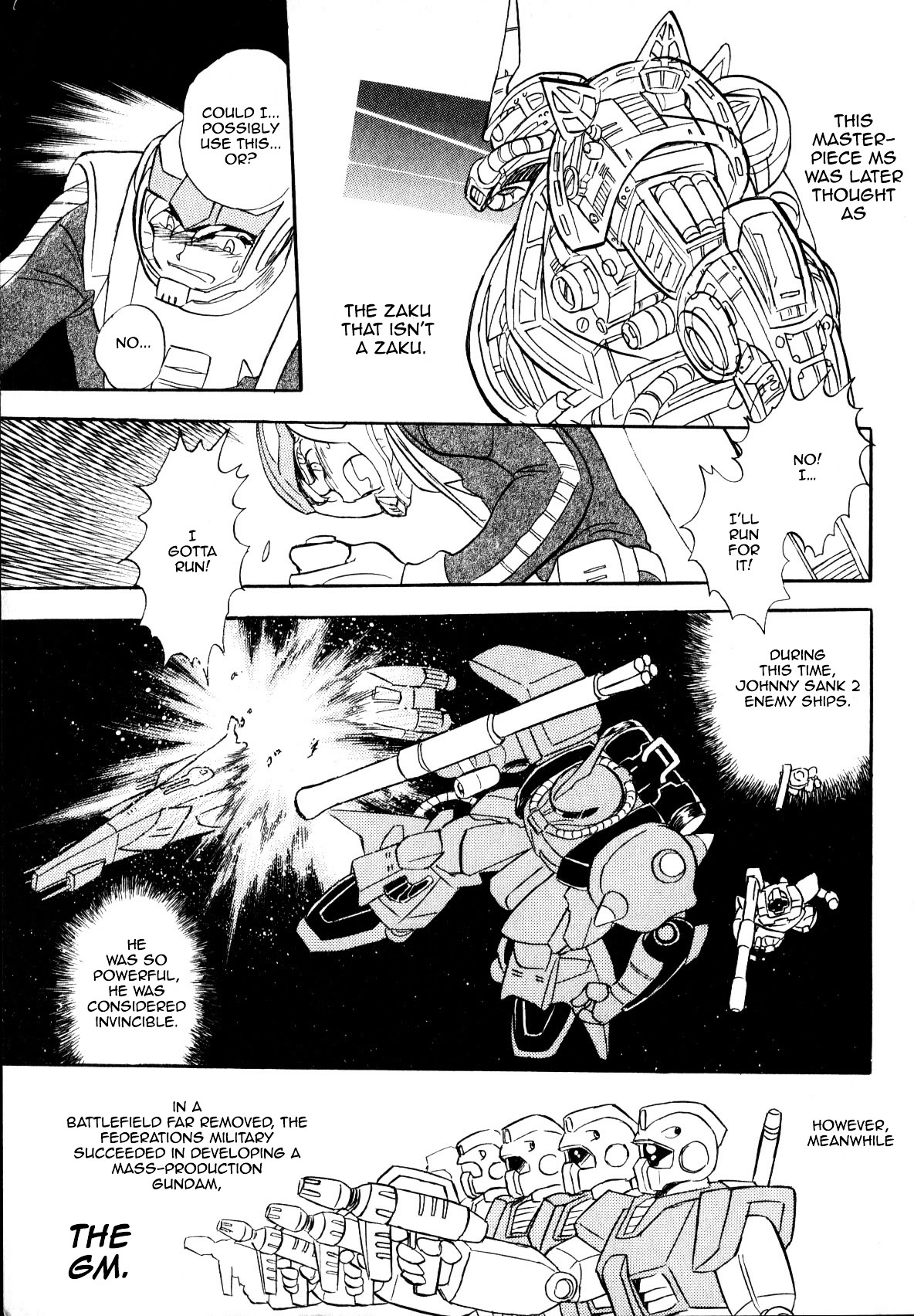 Kidou Senshi Gundam MSV Chronicles: Johnny Ridden Chapter 0 page 21 - Chapter 0