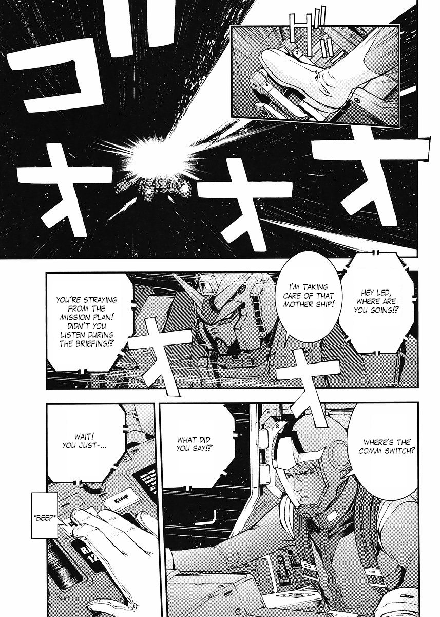 Kidou Senshi Gundam MSV-R: Johnny Ridden no Kikan Chapter 1 page 11 - Chapter 1: VOICE