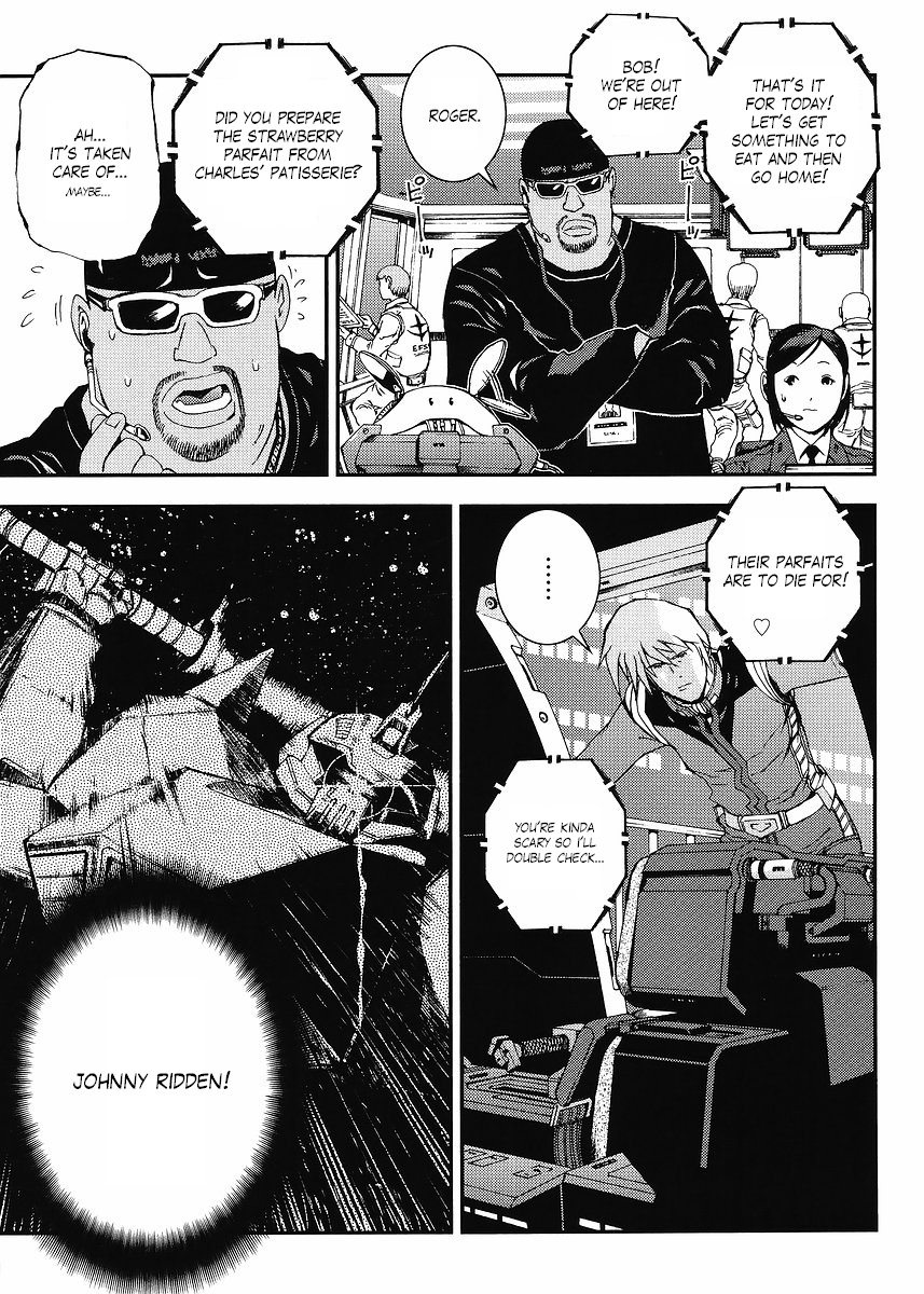 Kidou Senshi Gundam MSV-R: Johnny Ridden no Kikan Chapter 1 page 33 - Chapter 1: VOICE