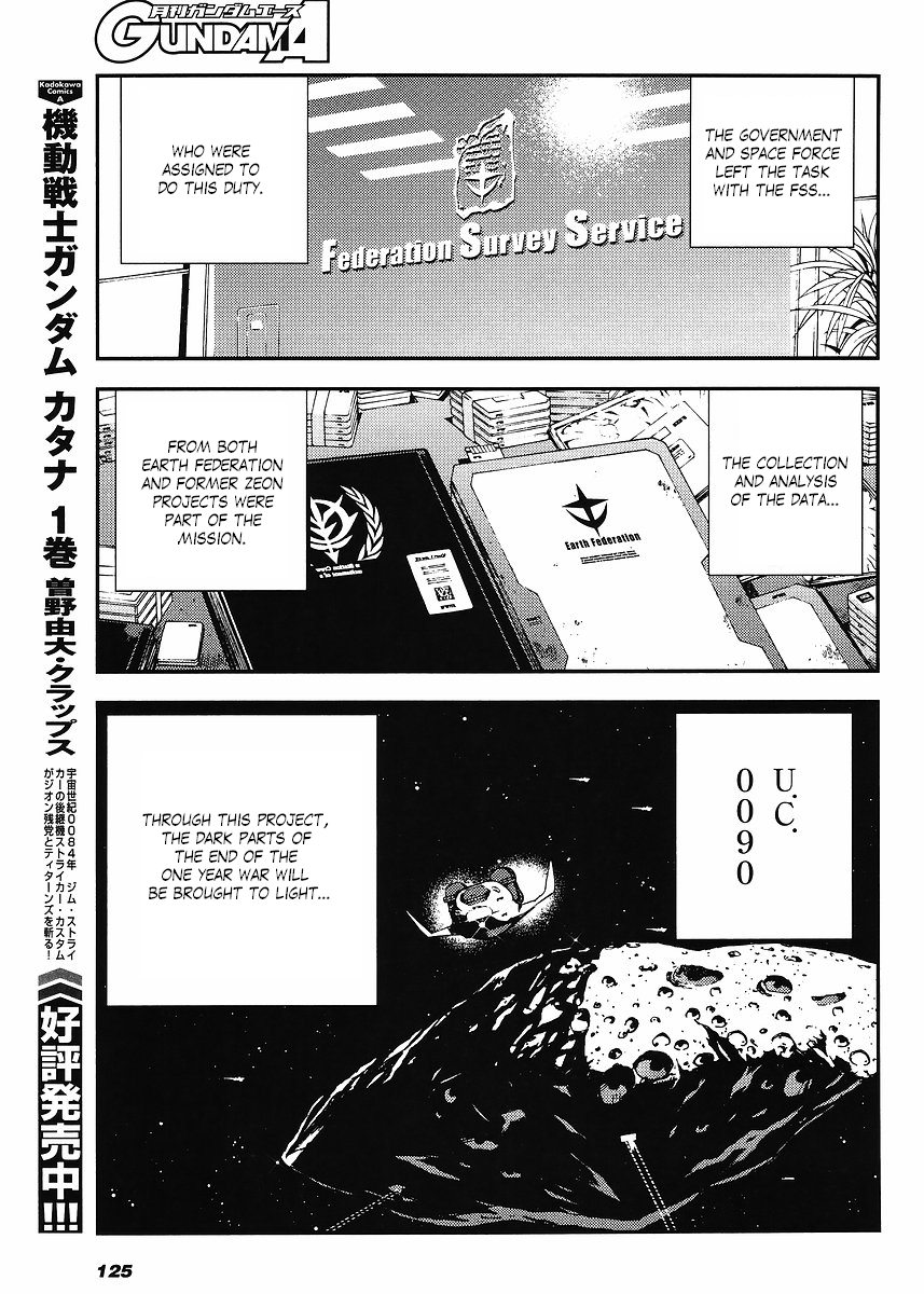 Kidou Senshi Gundam MSV-R: Johnny Ridden no Kikan Chapter 1 page 35 - Chapter 1: VOICE