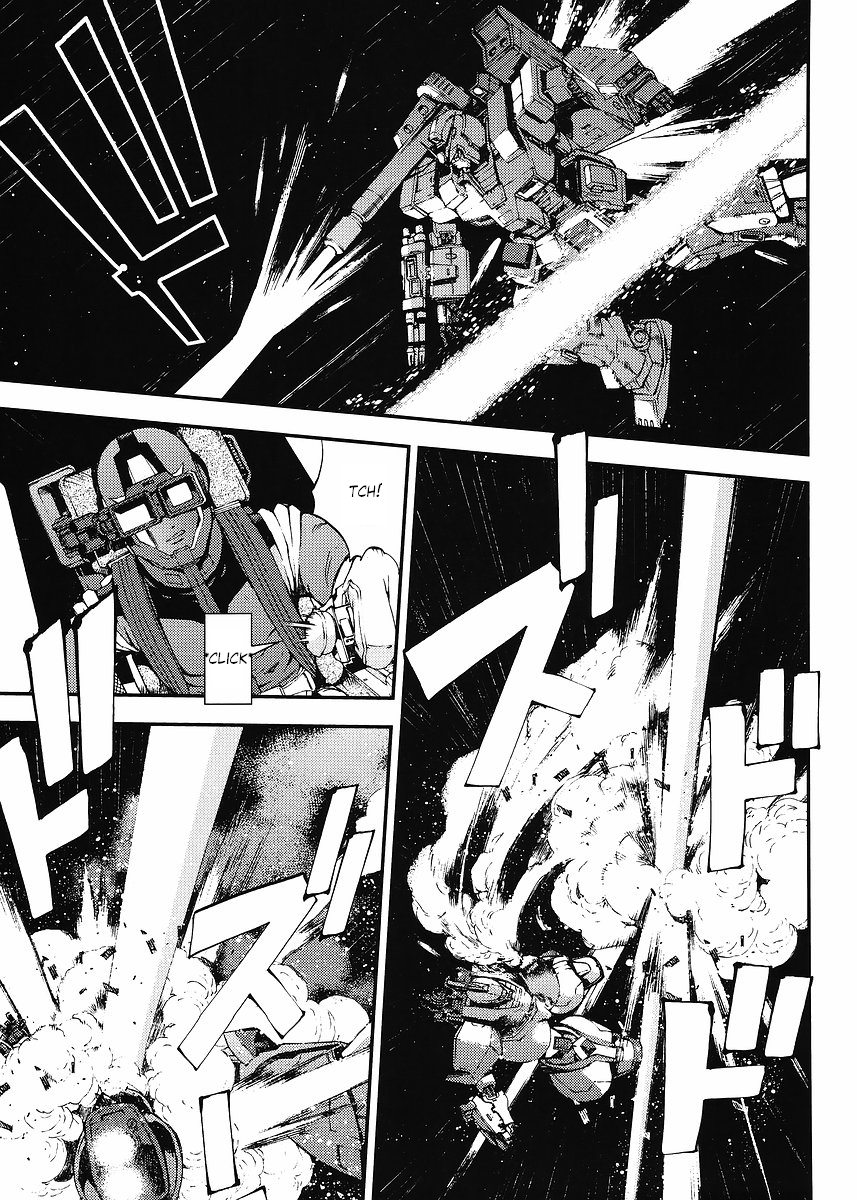 Kidou Senshi Gundam MSV-R: Johnny Ridden no Kikan Chapter 1 page 9 - Chapter 1: VOICE