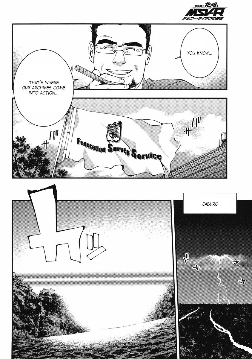 Kidou Senshi Gundam MSV-R: Johnny Ridden no Kikan Chapter 10 page 18 - Chapter 10: JABURO-1
