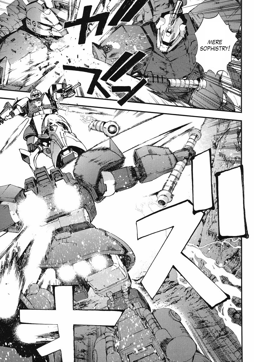 Kidou Senshi Gundam MSV-R: Johnny Ridden no Kikan Chapter 10 page 28 - Chapter 10: JABURO-1
