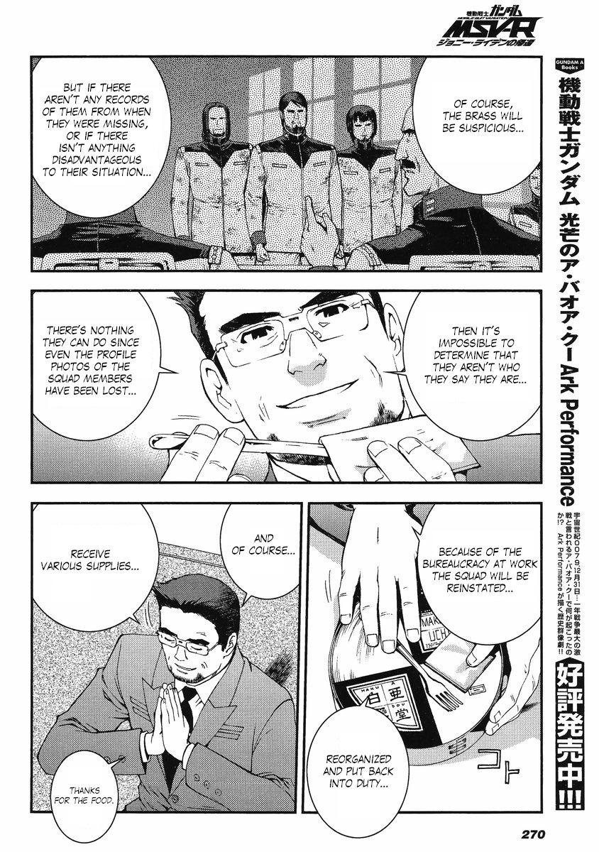 Kidou Senshi Gundam MSV-R: Johnny Ridden no Kikan Chapter 10 page 8 - Chapter 10: JABURO-1