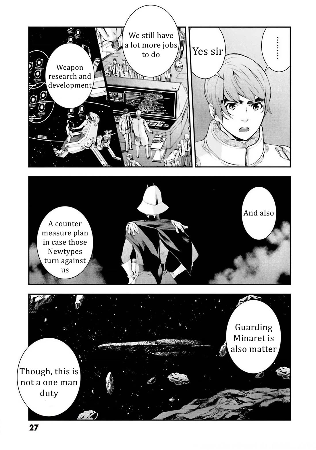 Kidou Senshi Gundam MSV-R: Johnny Ridden no Kikan Chapter 101 page 25 - Chapter 101: TO REDO