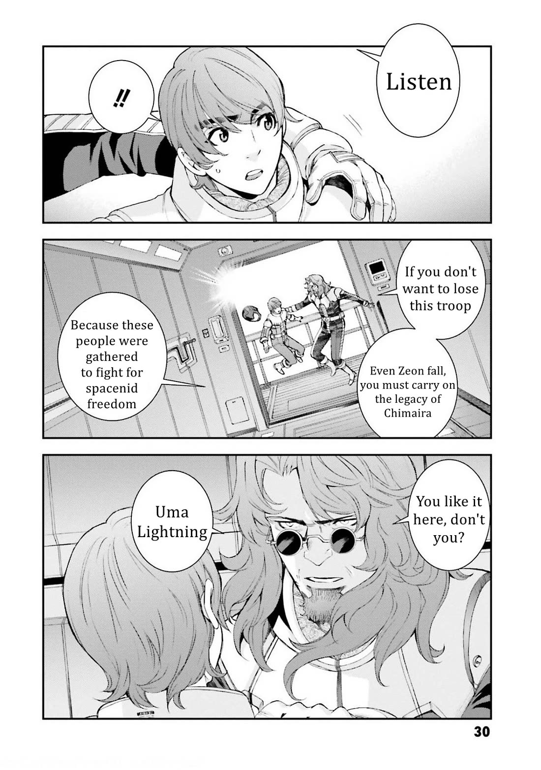 Kidou Senshi Gundam MSV-R: Johnny Ridden no Kikan Chapter 101 page 28 - Chapter 101: TO REDO