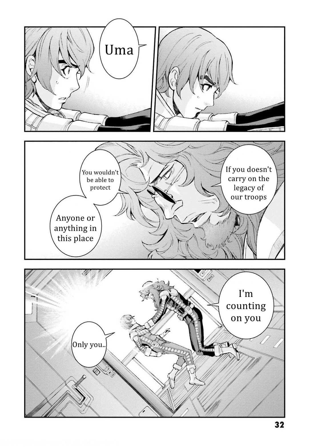 Kidou Senshi Gundam MSV-R: Johnny Ridden no Kikan Chapter 101 page 30 - Chapter 101: TO REDO